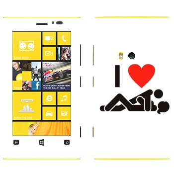   « I love sex»   Nokia Lumia 920