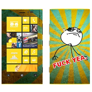   «Fuck yea»   Nokia Lumia 920