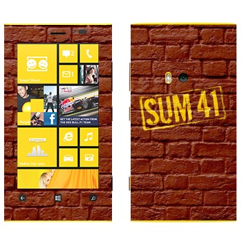   «- Sum 41»   Nokia Lumia 920