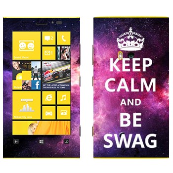   «Keep Calm and be SWAG»   Nokia Lumia 920