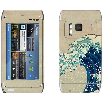   «The Great Wave off Kanagawa - by Hokusai»   Nokia N8