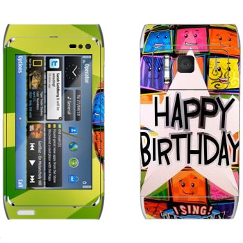   «  Happy birthday»   Nokia N8