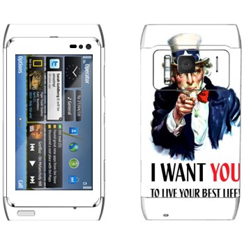   « : I want you!»   Nokia N8