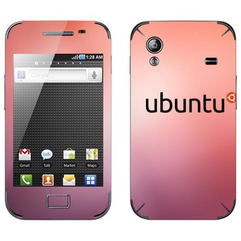   «Ubuntu»   Samsung Galaxy Ace