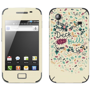   «Deck the Halls - Anna Deegan»   Samsung Galaxy Ace