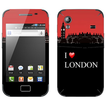   «I love London»   Samsung Galaxy Ace
