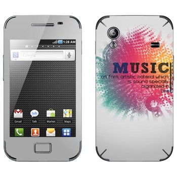   « Music   »   Samsung Galaxy Ace