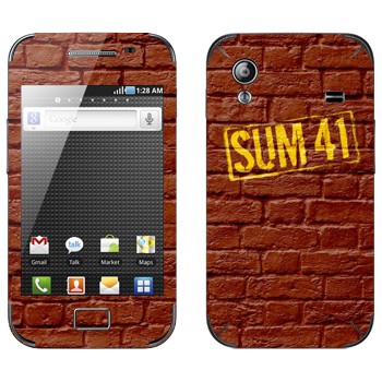   «- Sum 41»   Samsung Galaxy Ace