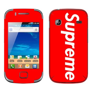   «Supreme   »   Samsung Galaxy Gio