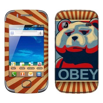   «  - OBEY»   Samsung Galaxy Gio