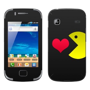  «I love Pacman»   Samsung Galaxy Gio