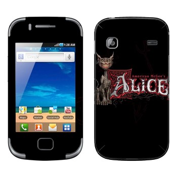  «  - American McGees Alice»   Samsung Galaxy Gio