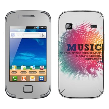   « Music   »   Samsung Galaxy Gio