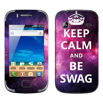   «Keep Calm and be SWAG»   Samsung Galaxy Gio