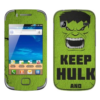   «Keep Hulk and»   Samsung Galaxy Gio