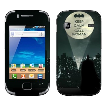   «Keep calm and call Batman»   Samsung Galaxy Gio
