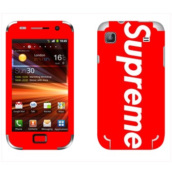   «Supreme   »   Samsung Galaxy S Plus