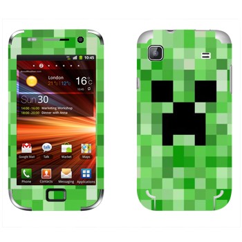   «Creeper face - Minecraft»   Samsung Galaxy S Plus