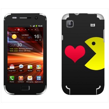  «I love Pacman»   Samsung Galaxy S Plus