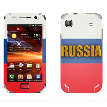   «Russia»   Samsung Galaxy S Plus