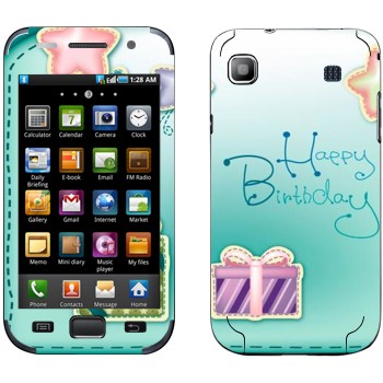   «Happy birthday»   Samsung Galaxy S