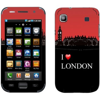   «I love London»   Samsung Galaxy S