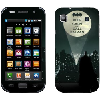   «Keep calm and call Batman»   Samsung Galaxy S