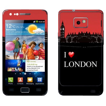  «I love London»   Samsung Galaxy S2
