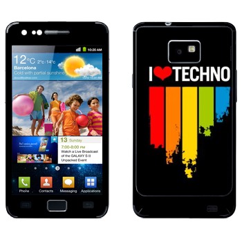   «I love techno»   Samsung Galaxy S2