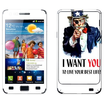   « : I want you!»   Samsung Galaxy S2
