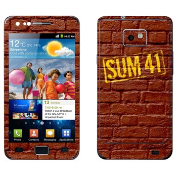   «- Sum 41»   Samsung Galaxy S2