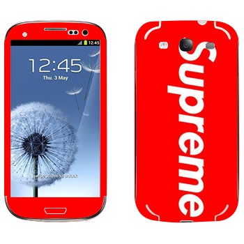   «Supreme   »   Samsung Galaxy S3