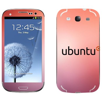   «Ubuntu»   Samsung Galaxy S3