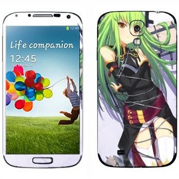 Виниловая наклейка «CC - Код Гиасс» на телефон Samsung Galaxy S4