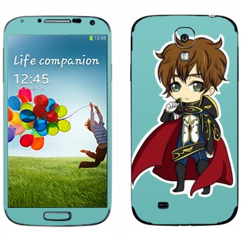 Виниловая наклейка «Suzaku Spin Chibi - Код Гиасс» на телефон Samsung Galaxy S4
