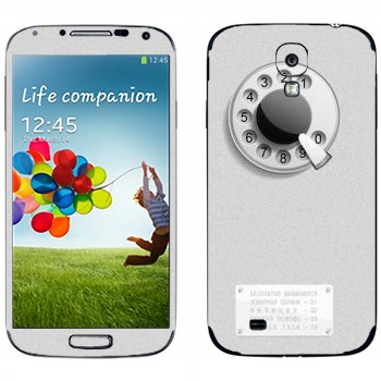 Виниловая наклейка «Таксофон» на телефон Samsung Galaxy S4