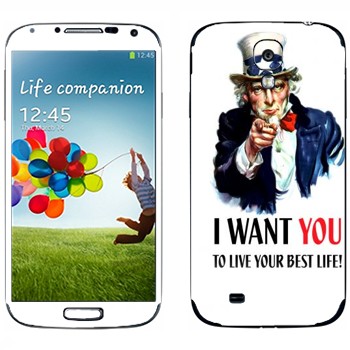   « : I want you!»   Samsung Galaxy S4