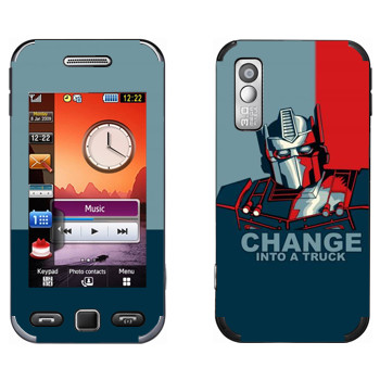   « : Change into a truck»   Samsung S5230
