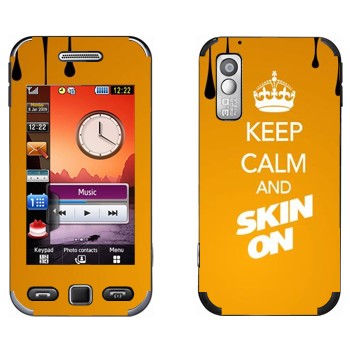   «Keep calm and Skinon»   Samsung S5230