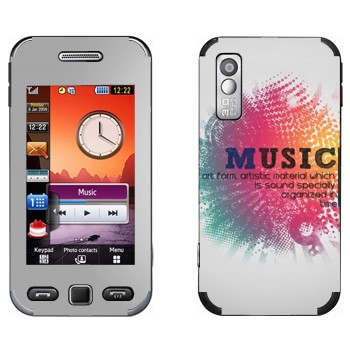   « Music   »   Samsung S5230