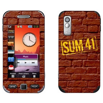   «- Sum 41»   Samsung S5230