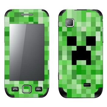   «Creeper face - Minecraft»   Samsung Wave 525