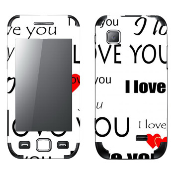   «I Love You -   »   Samsung Wave 525