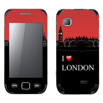  «I love London»   Samsung Wave 525
