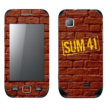   «- Sum 41»   Samsung Wave 525