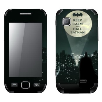   «Keep calm and call Batman»   Samsung Wave 525
